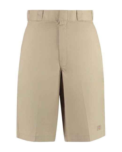 Dickies Natural Cotton Blend Shorts for men