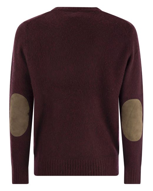 Polo Ralph Lauren Purple Crew-Neck Sweater for men