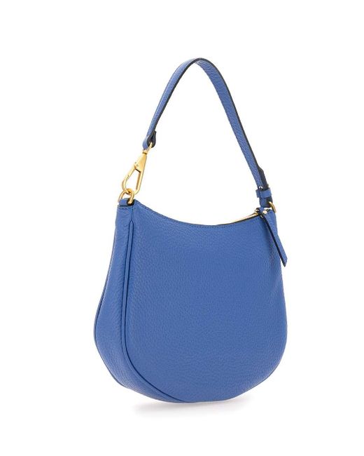 Gianni Chiarini Blue Brooke Leather Bag