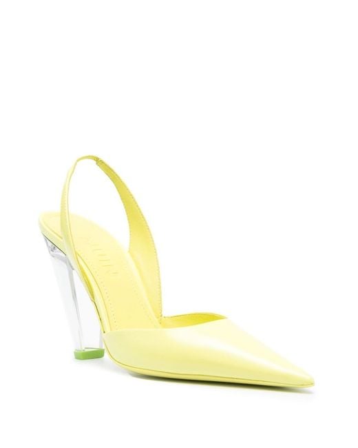 3Juin Yellow With Heel Outer: Calf Leather