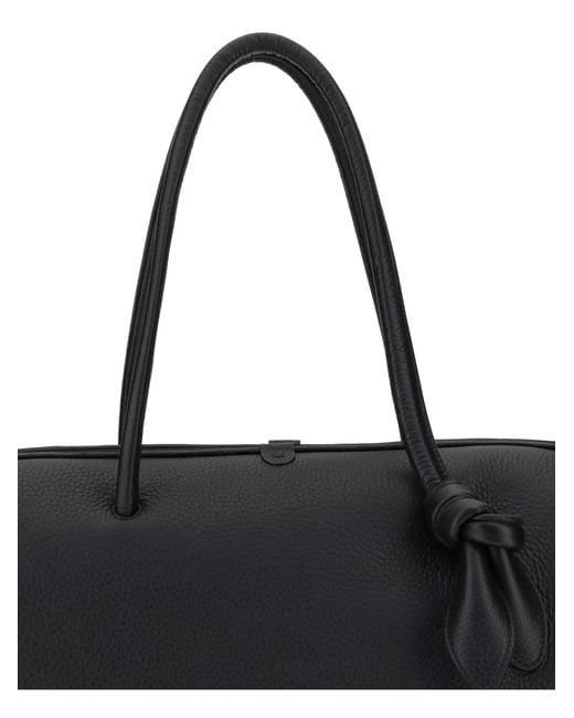Jacquemus Black Le Grand Tourisme Travel Bag Calf Leather Bos Taurus Handbags