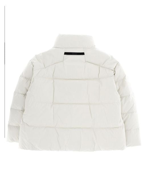 Laminar White Goretex Jacket Polyamide Trench & Raincoats