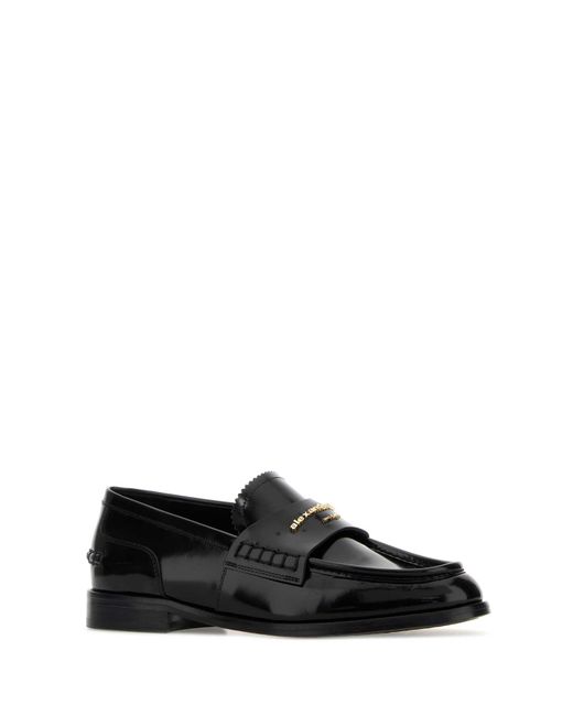 Alexander Wang Black Moccasters