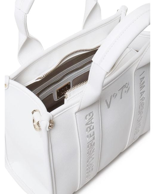 V73 White Shopping Bag Echo 73