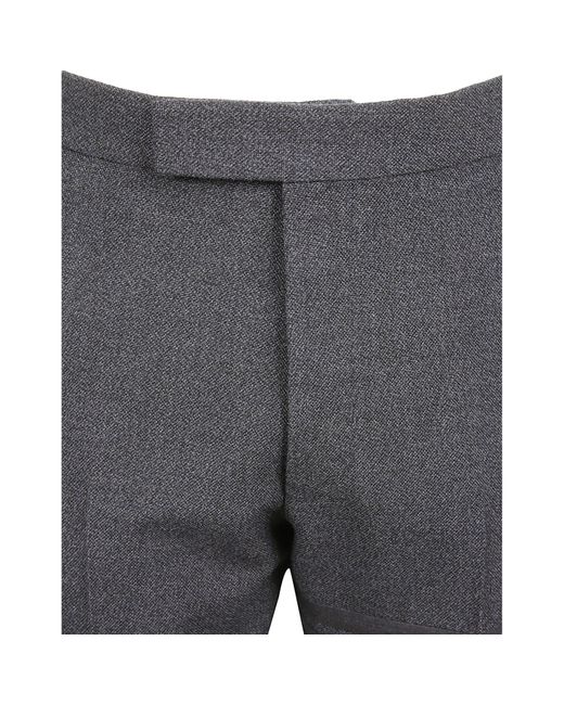 Thom Browne Gray Classic Wool Trousers for men
