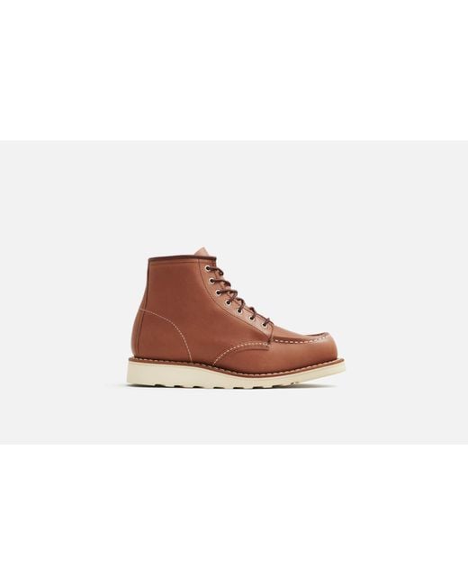 Red Wing Black 6 Inch Moc