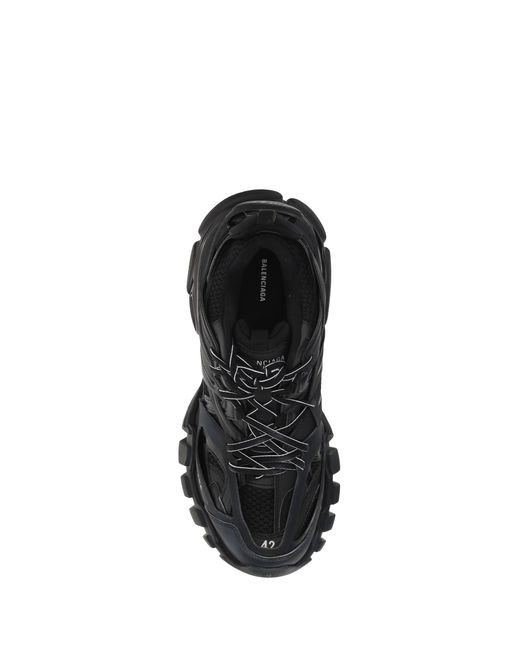 Balenciaga Black Track Sneakers Upper: Polyester Trainers for men