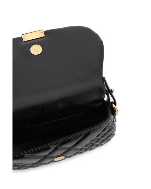 Versace Black 'greca Goddess' Mini Bag