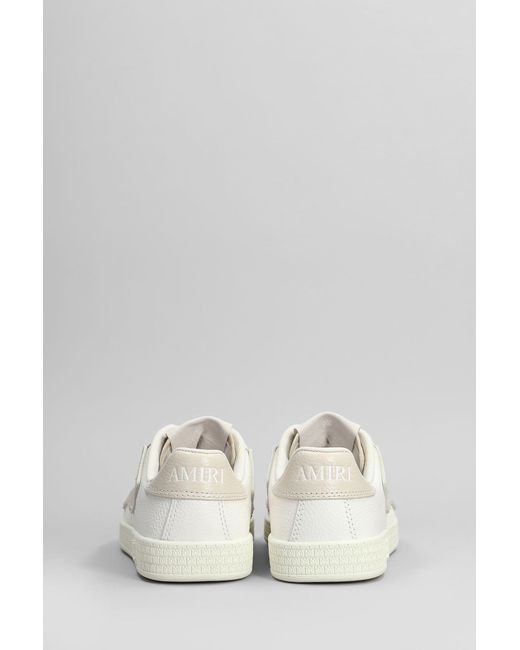 Amiri White Pacific Bones Sneakers
