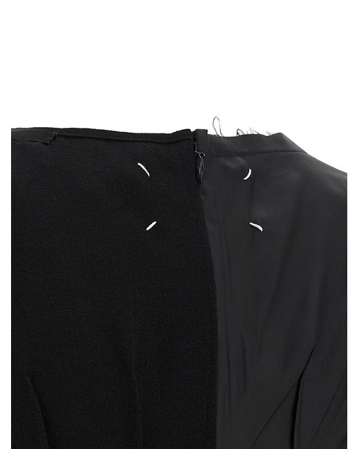Maison Margiela Black Panel Dress