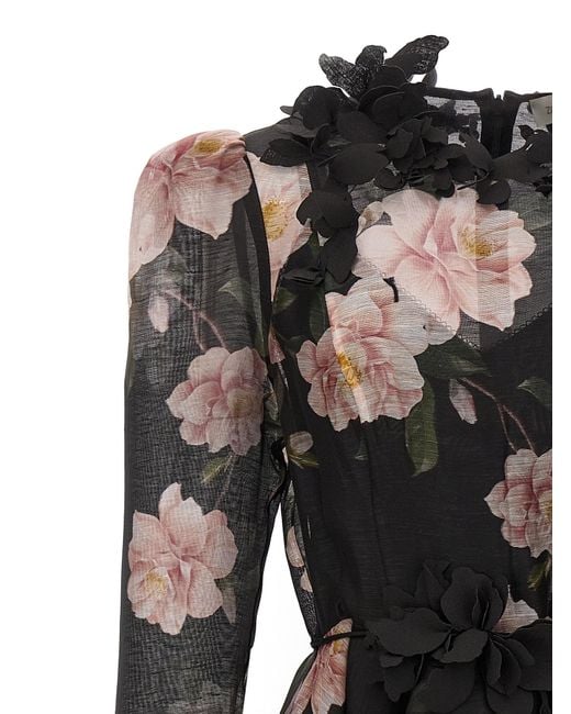 Zimmermann Natura Liftoff Dresses in Black | Lyst