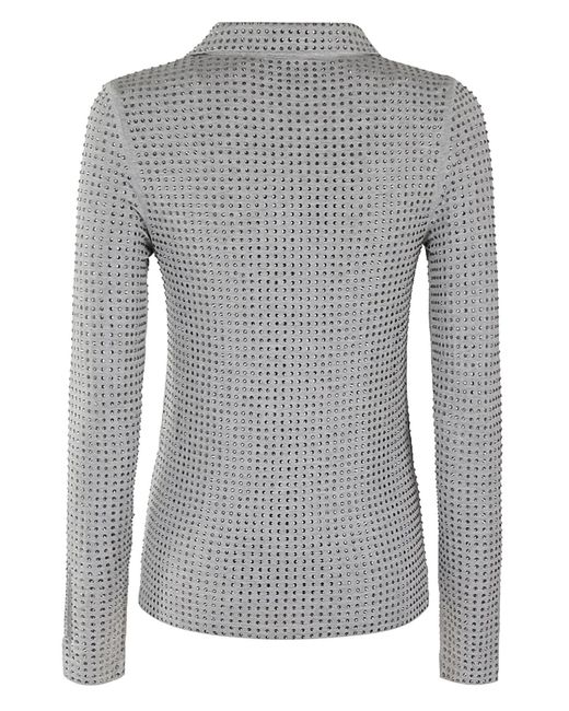 Pinko Gray Kooser Polo Jersey Full