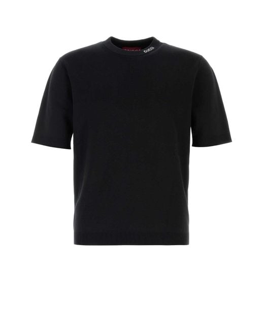 Gucci Black Silk Blend Sweater for men