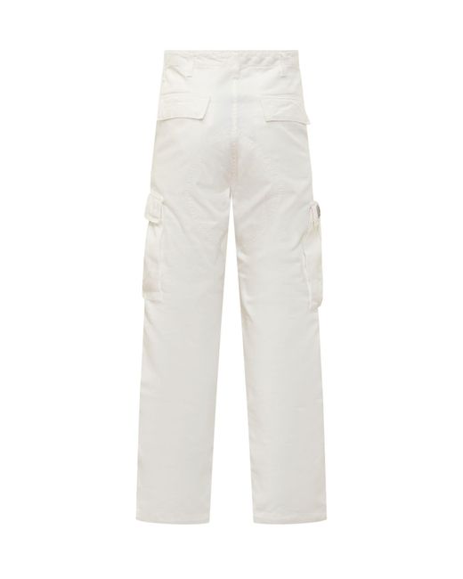 Carhartt White Cargo Pants for men