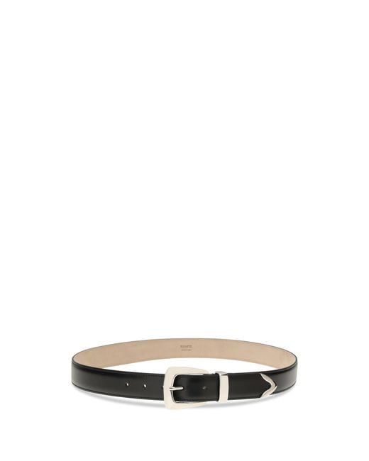 Khaite Black Belt Benny Calf Leather