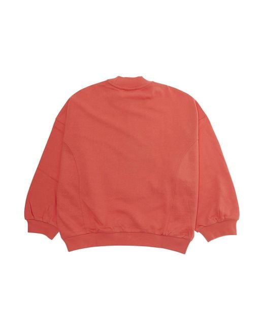 KENZO Red Kids Crewneck Sweatshirt Cotton Hoods & Sweatshirts for men