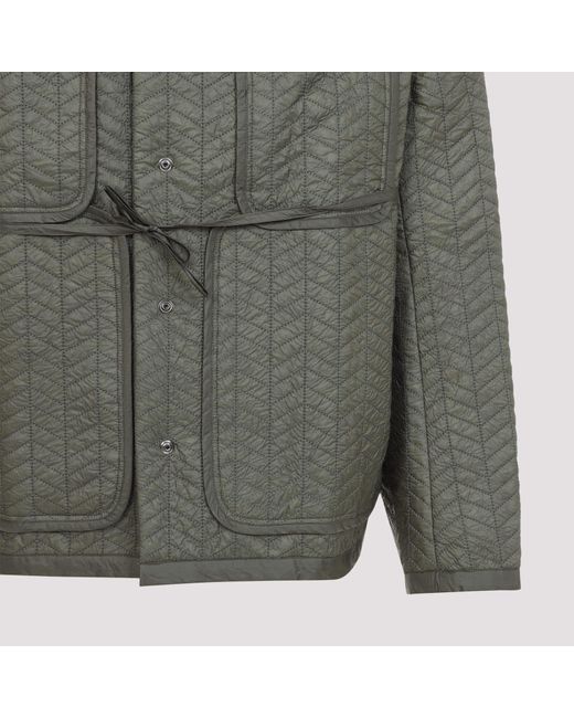Craig Green Green Quilted Worker Jacket for men