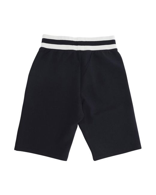 Emporio Armani Blue Kids Shorts Cotton-Blend for men