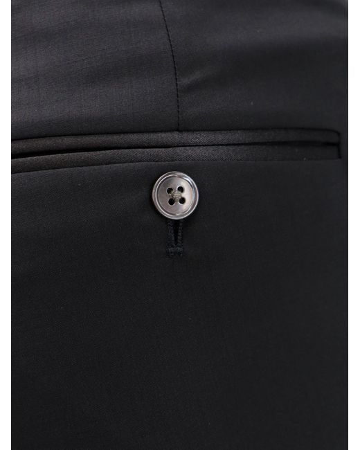 Corneliani Black Trouser for men