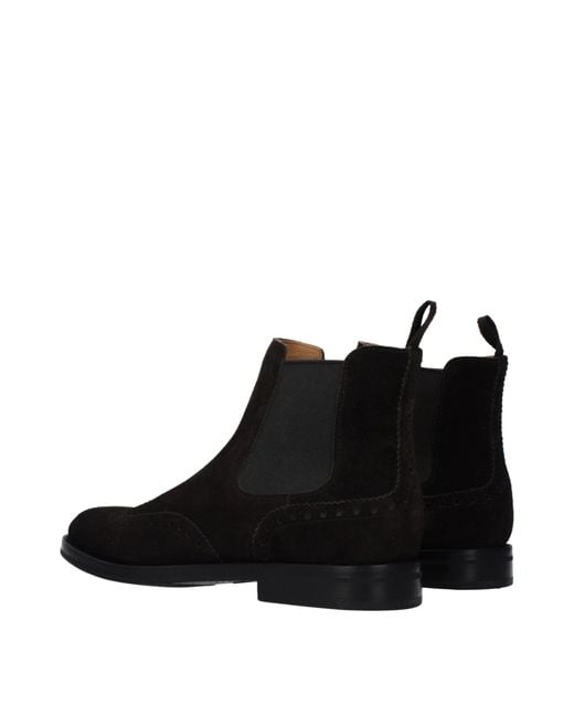 Church's Black Ketsby Suede Ankle Boots