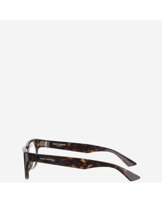 Saint Laurent Brown Romy Sunglasses Acetate. Nylon