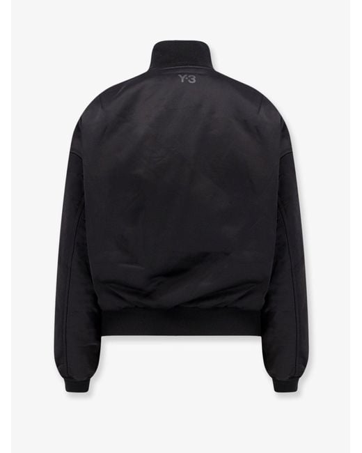 Adidas Black Recycled Nylon Bomber Polyamide Jacket