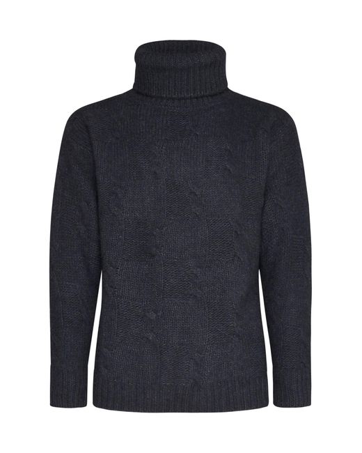 PT Torino Blue Sweater for men
