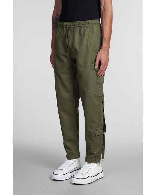Maharishi Miltype Pants In Green Cotton for Men Lyst UK