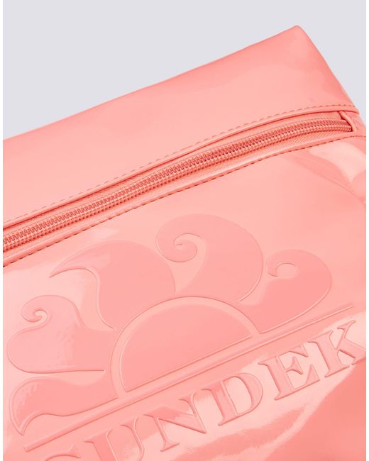 Sundek Pink Pochette Con Stampa