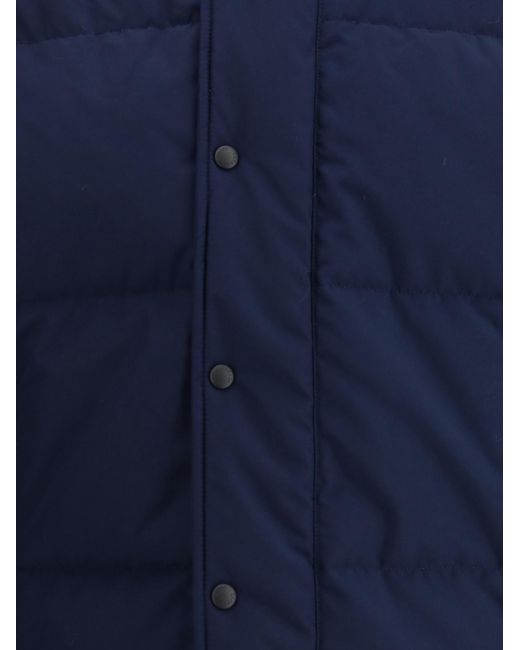 Canada Goose Blue Parka Bayview for men