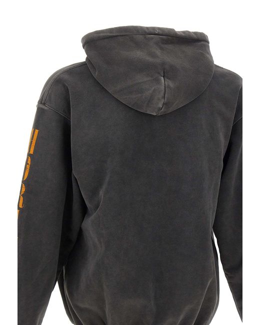 Represent Gray Reborncotton Sweatshirt for men