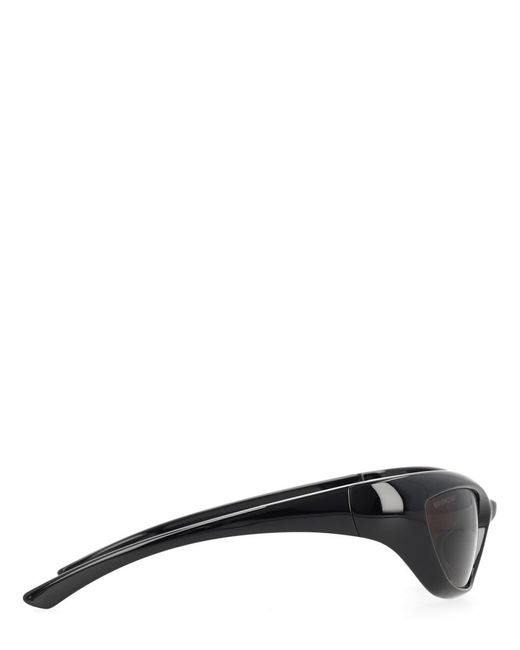 Balenciaga Black Sunglasses Racer Polyamide