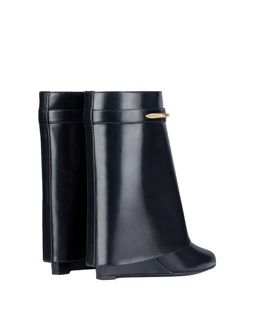 Givenchy Black Boots Calf Leather