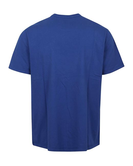 Majestic Filatures Blue T-Shirt for men
