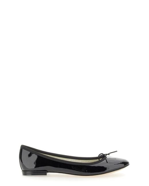 Repetto Black Ballerina Cendrillon Leather Calf Shoe