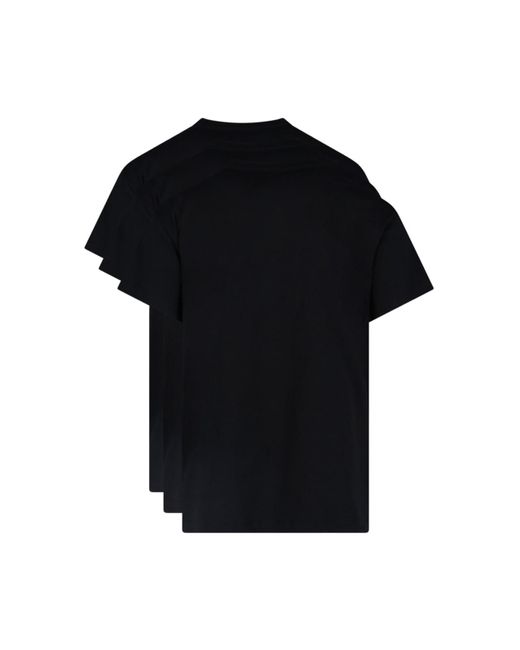 Jil Sander Black '3-pack' T-shirt Set for men