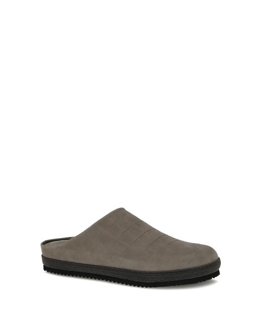 Brunello Cucinelli Brown Leather Mules
