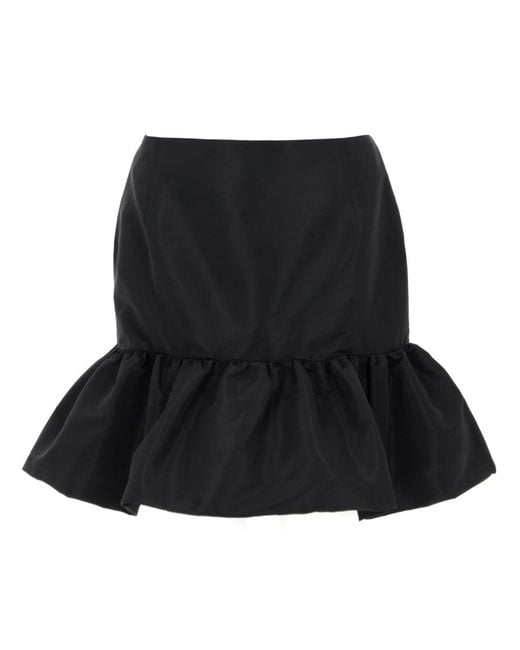 Nina Ricci Black Nina Ricci Peplum Mini Skirt