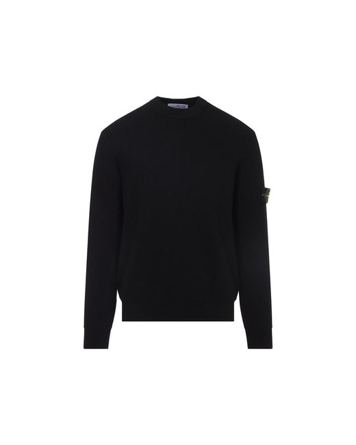 Stone Island Black Sweater for men