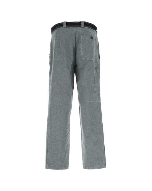 OAMC Gray Denim Wide-leg Jeans for men