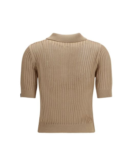 Jacob Cohen Natural Cotton Polo Shirts