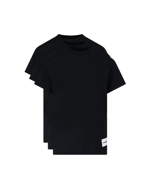 Jil Sander Black '3-pack' T-shirt Set for men