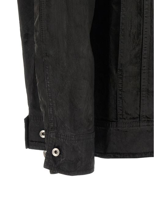 Rick Owens Black 'Jumbo Worker' Jacket for men