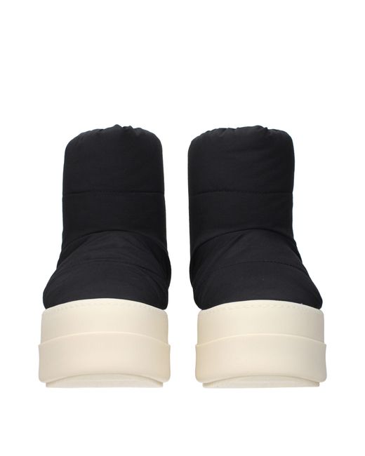 Rick Owens Blue Padded Bozo Tractor Platform Boot