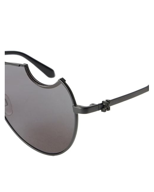 Off-White c/o Virgil Abloh White Dallas Meteor Logo Sunglasses Accessories for men