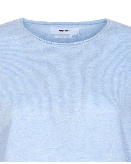 Not Shy Blue Ayla Sweater