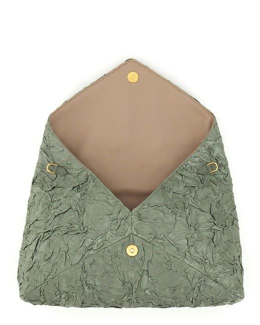 Dries Van Noten Green Shoulder Bag