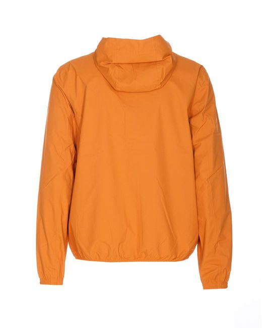 K-Way Orange Stretch Jacket for men