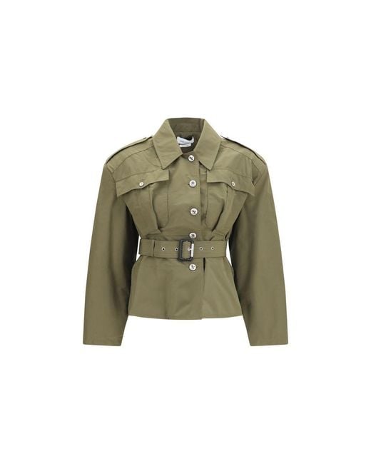 McQueen Green Bicolor Cotton Full