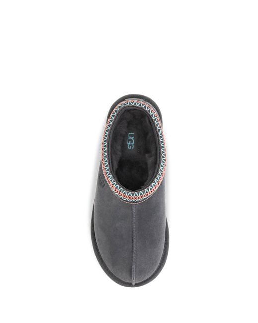 Ugg Gray Mules Tasman Ii Suede Upper: Mutton Sandal